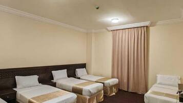 In-room safe, blackout curtains, soundproofing