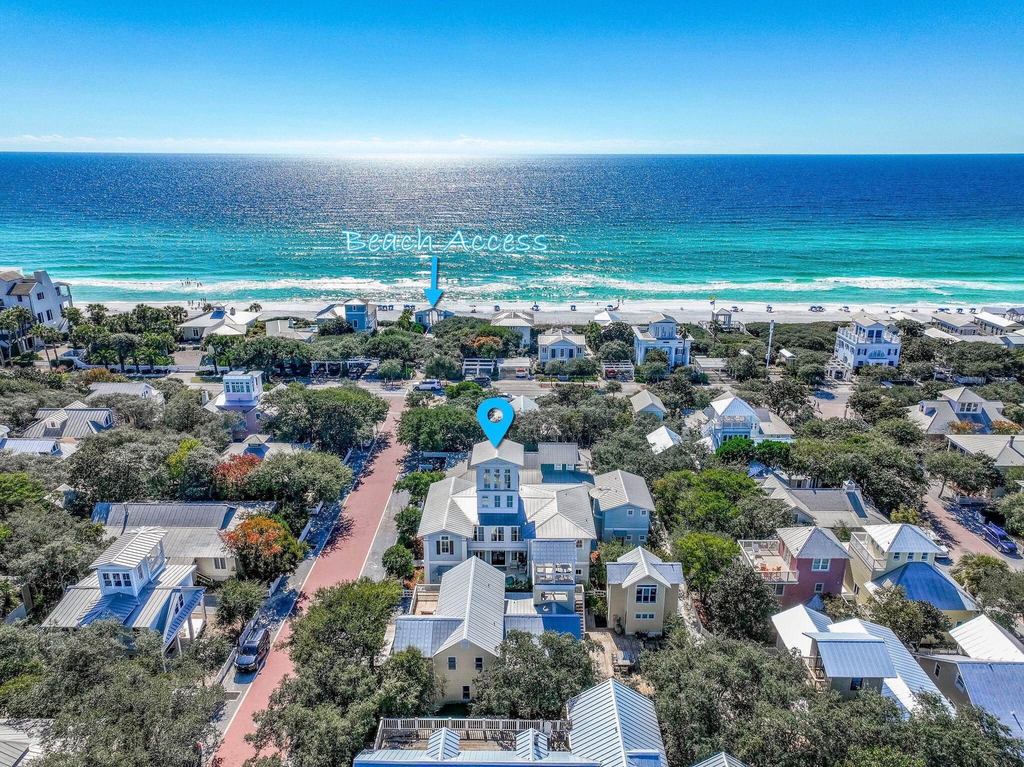 House, Multiple Beds (Sea La Vie Seaside Main House) | Aerial view