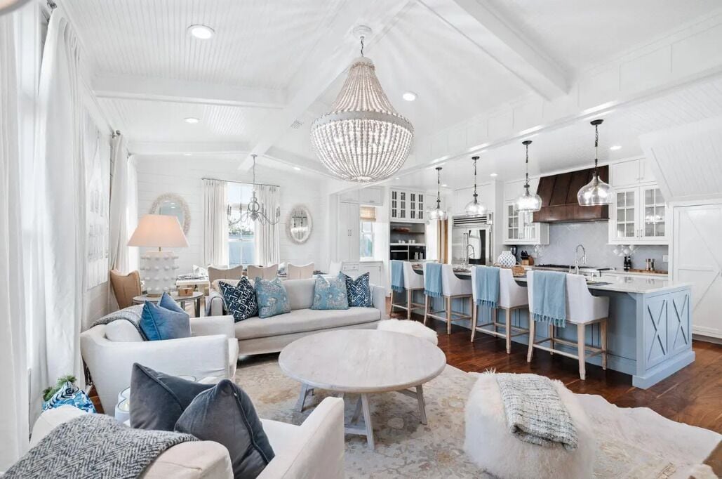 House, Multiple Beds (Sea La Vie Seaside Main House) | Living area