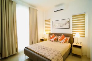 3 habitaciones, wifi, ropa de cama y acceso para silla de ruedas 