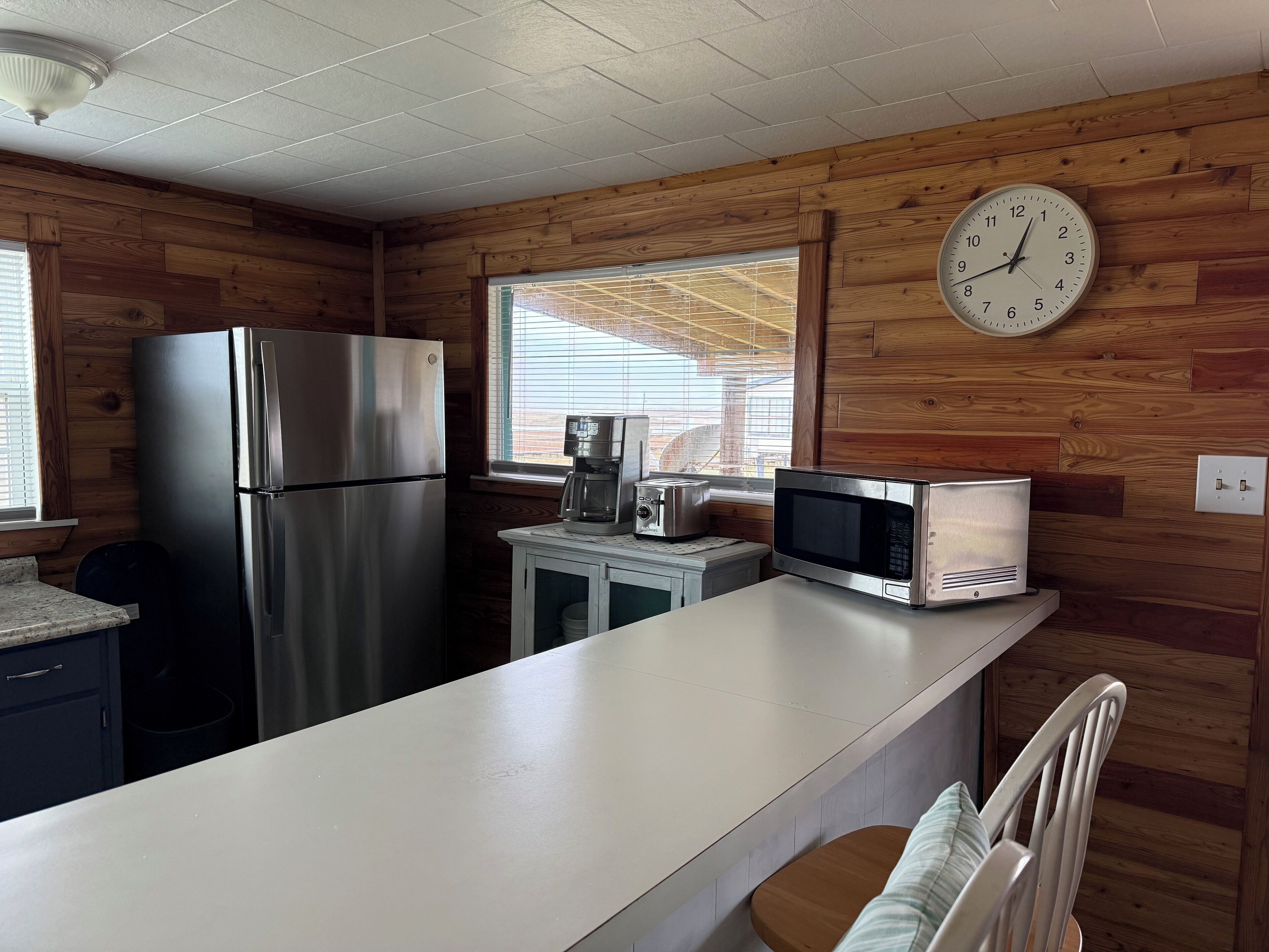 Microwave, oven, stovetop, paper towels