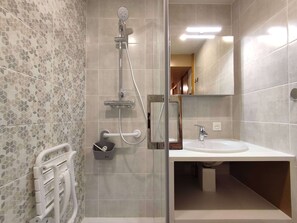 Bathroom - Studio 4 people, near slopes, pets allowed, Wifi (Valmorel)
