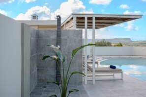 Pool - Dina Villa,Modern Luxury Retreat near Panormo Beach (Roumeli)