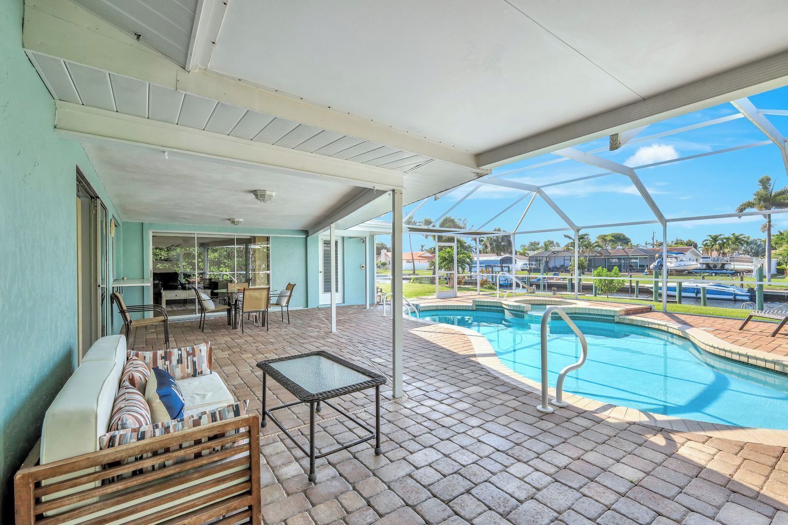 Außenpool, beheizter Pool