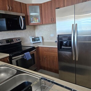 Microwave, oven, stovetop