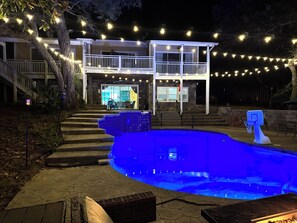 Outdoor pool, a heated pool - The Quiet Waterfront Escape - Loaded with Amenities (Fort Walton Beach)