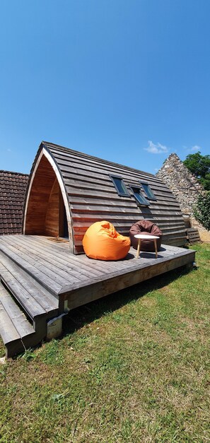 Chalet, Garden View | Soundproofing, iron/ironing board, free wired internet - L'Oseraie du Quercy (Calvignac)