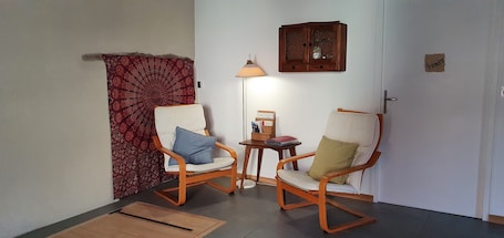 Sala de estar en el lobby