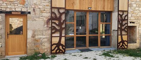 Fassade der Unterkunft