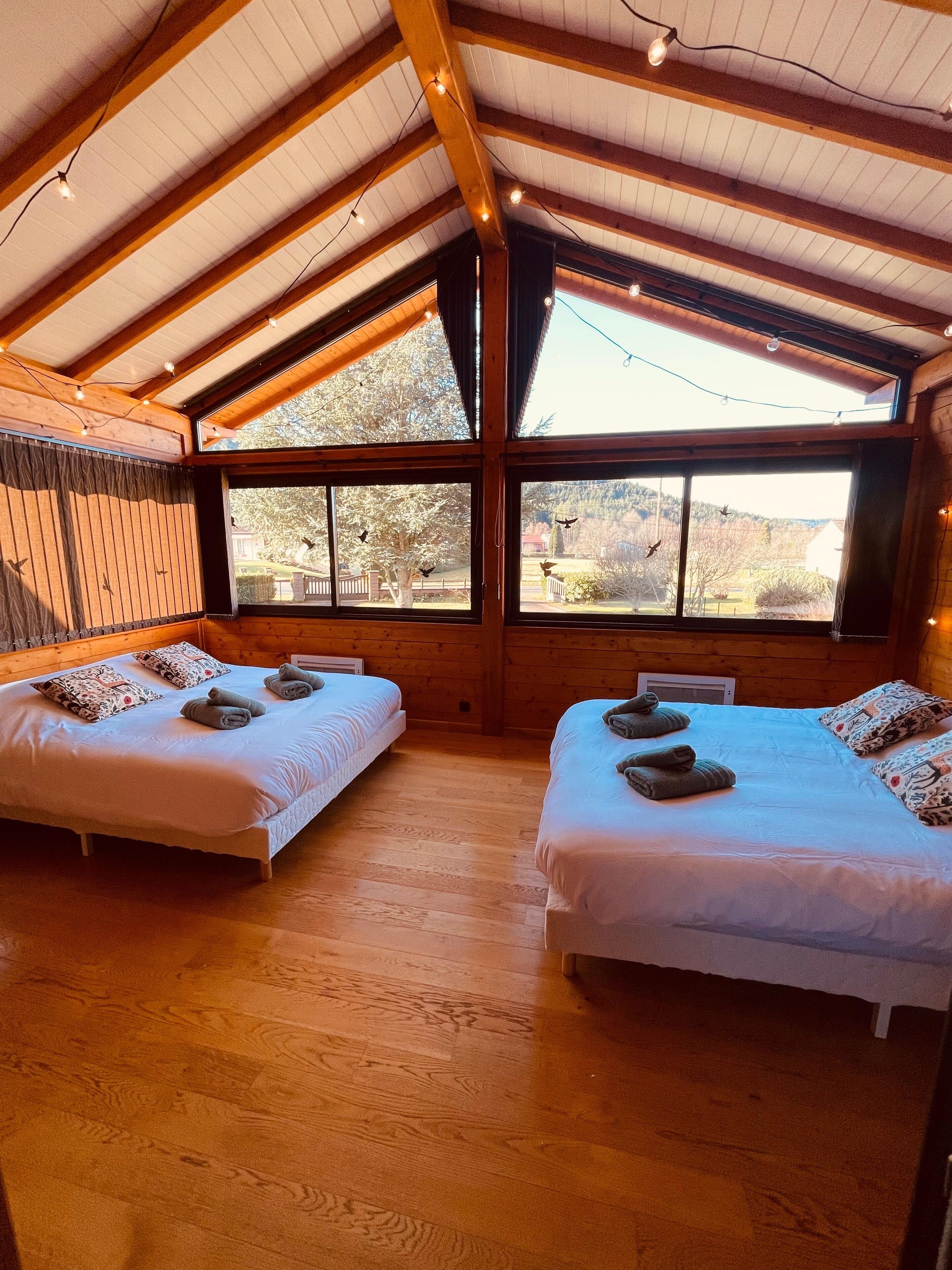 3 habitaciones, internet y ropa de cama 