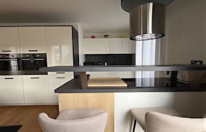 Fridge, microwave, oven, dishwasher - BATHED IN NATURAL LIGHT & BOASTING UNOBSTRUCTED VIEWS OF NOTRE DAME (Paris)