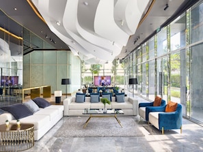 Apartment, 1 Bedroom, Balcony, Garden View | Lounge - New Residence in Central Bangkok Siam Paragon · Central World (Bangkok)