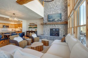 تلفزيون، مدفأة