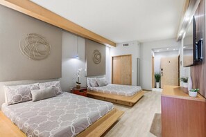 1 dormitorio, escritorio, tabla de planchar con plancha y wifi gratis