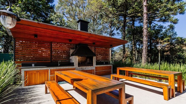 Outdoor dining - Modern Apartments in Canela - DAH (Canela)