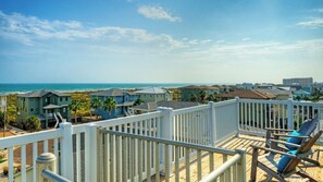 House (4 Bedrooms) | Interior - Walk to the Beach Ocean Views, Balcony Dining & Open Living Beachview 54 by Avantstay (Port Aransas)