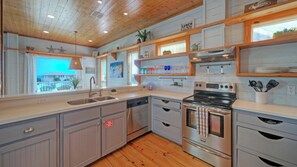 House (4 Bedrooms) | Interior - Walk to the Beach Ocean Views, Balcony Dining & Open Living Beachview 54 by Avantstay (Port Aransas)