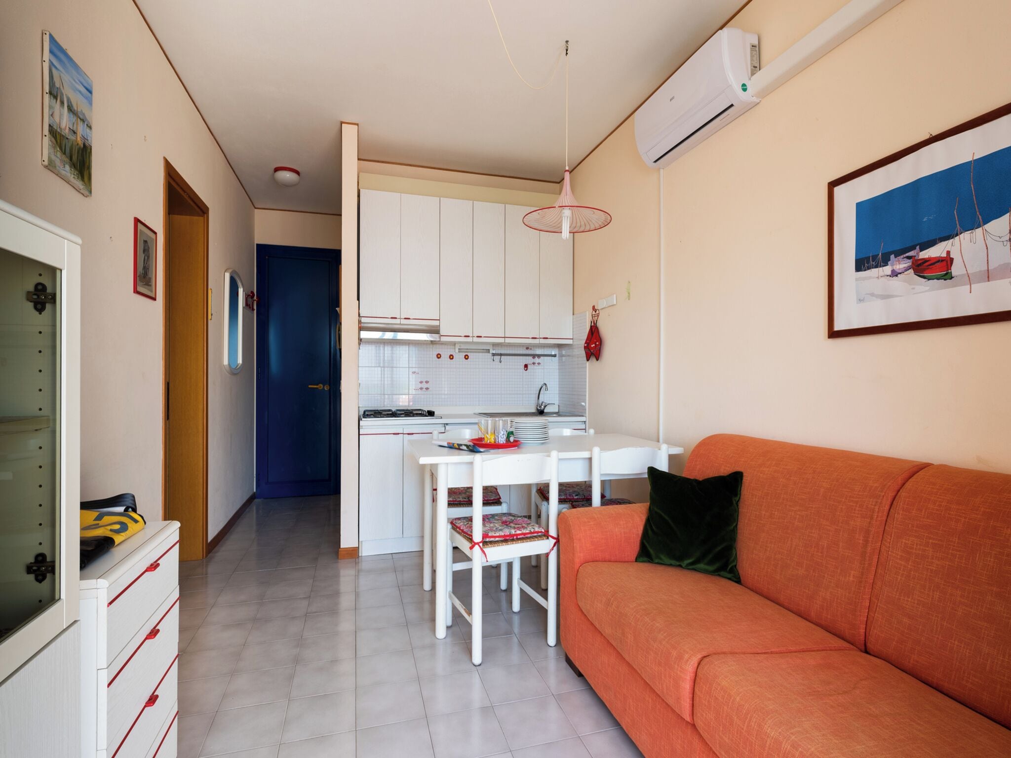 Appartamento, 1 camera da letto, balcone, vista città | 2 camere