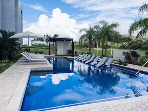 Pool - Breezy Mountain View -S1-207- 2 bed, 2 bath (Punta Chame)