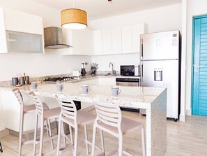 Private kitchen - Sanctuary Reef -S2-507- 2 bed, 2 bath (Punta Chame)