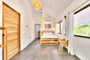 2 bedrooms, free WiFi, bed sheets - Tres Pipas-Selva | Beachfront Arrecife, Wifi, AC (Punta Uva)
