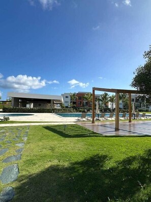 Pool - Cozy Garden Apartment with BBQ – Punta Cana (Punta Cana)
