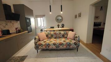 Superior Apartment, Balcony, Courtyard View