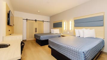 Deluxe Double Room | Memory-foam beds, desk, laptop workspace, blackout curtains