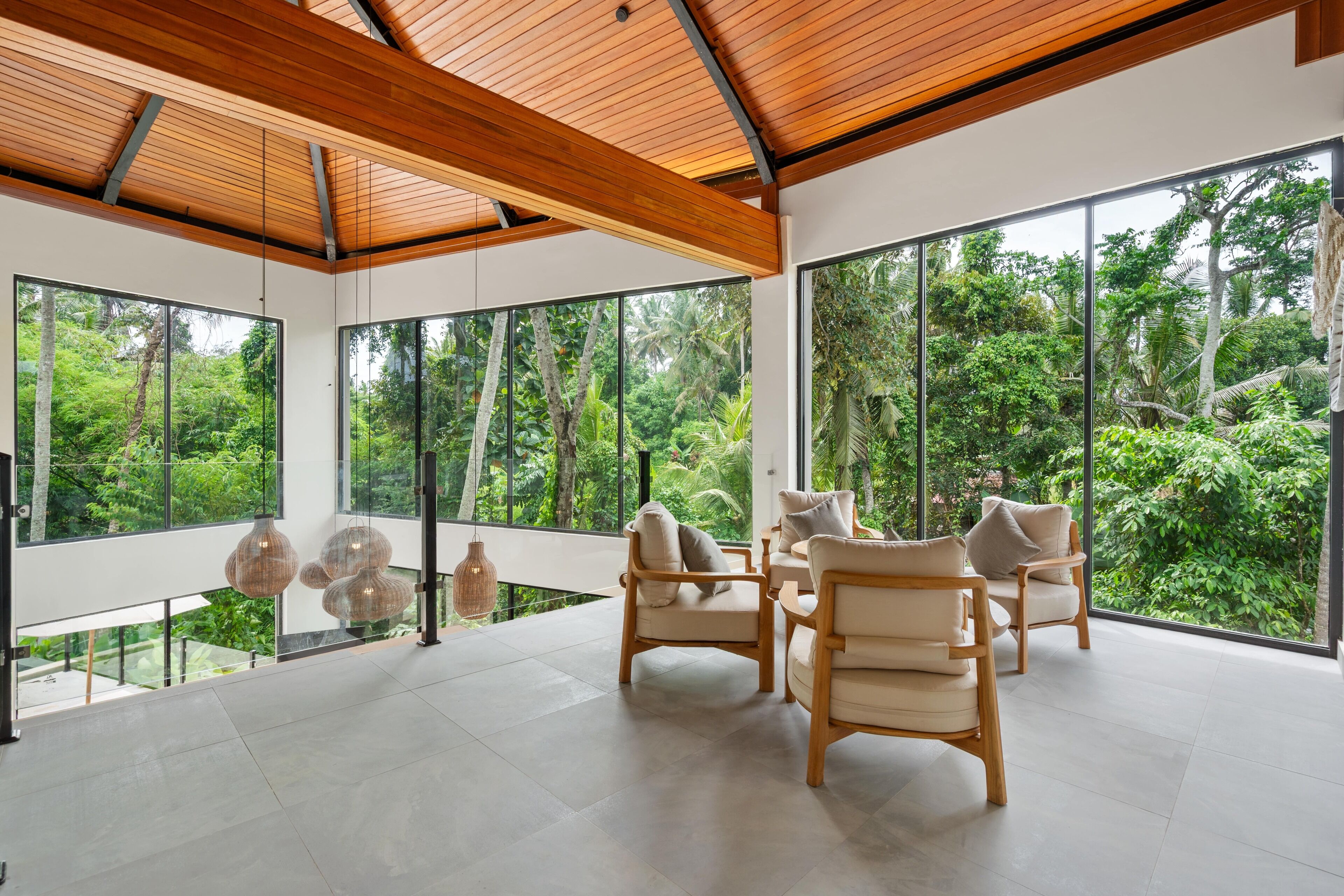 Superior Villa, 2 Bedrooms, Private Pool | Living area | 43-inch Smart TV with satellite channels