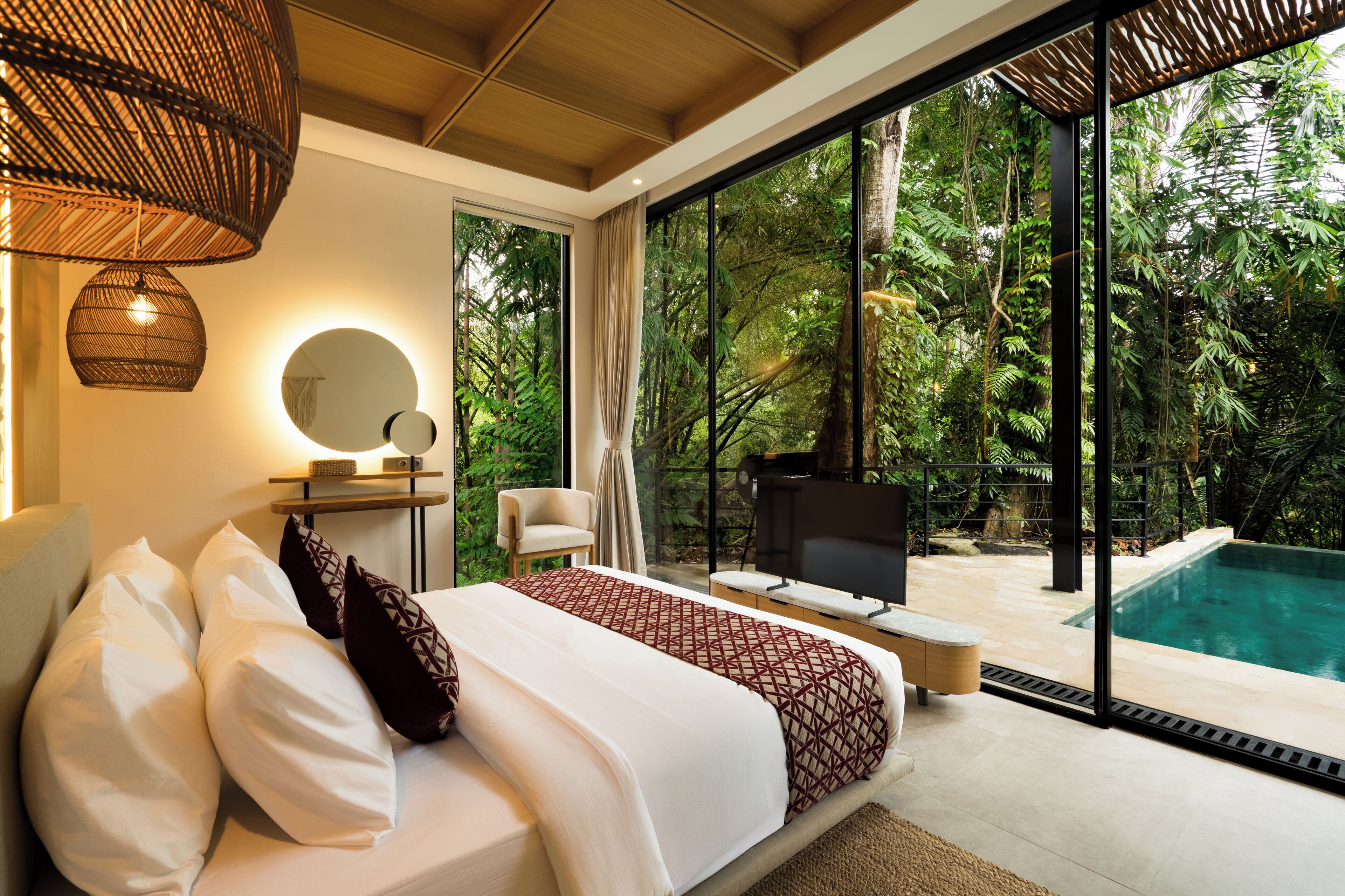 2br Arana Villa with Private Pool | ตู้นิรภัยในห้องพัก, ห้องพักตกแต่งอย่างมีเอกลักษณ์, ตกแต่งพิเศษโดยเฉพาะ