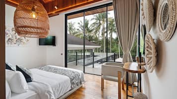 Villa sénior, 4 habitaciones, piscina privada | Vistas desde la habitación