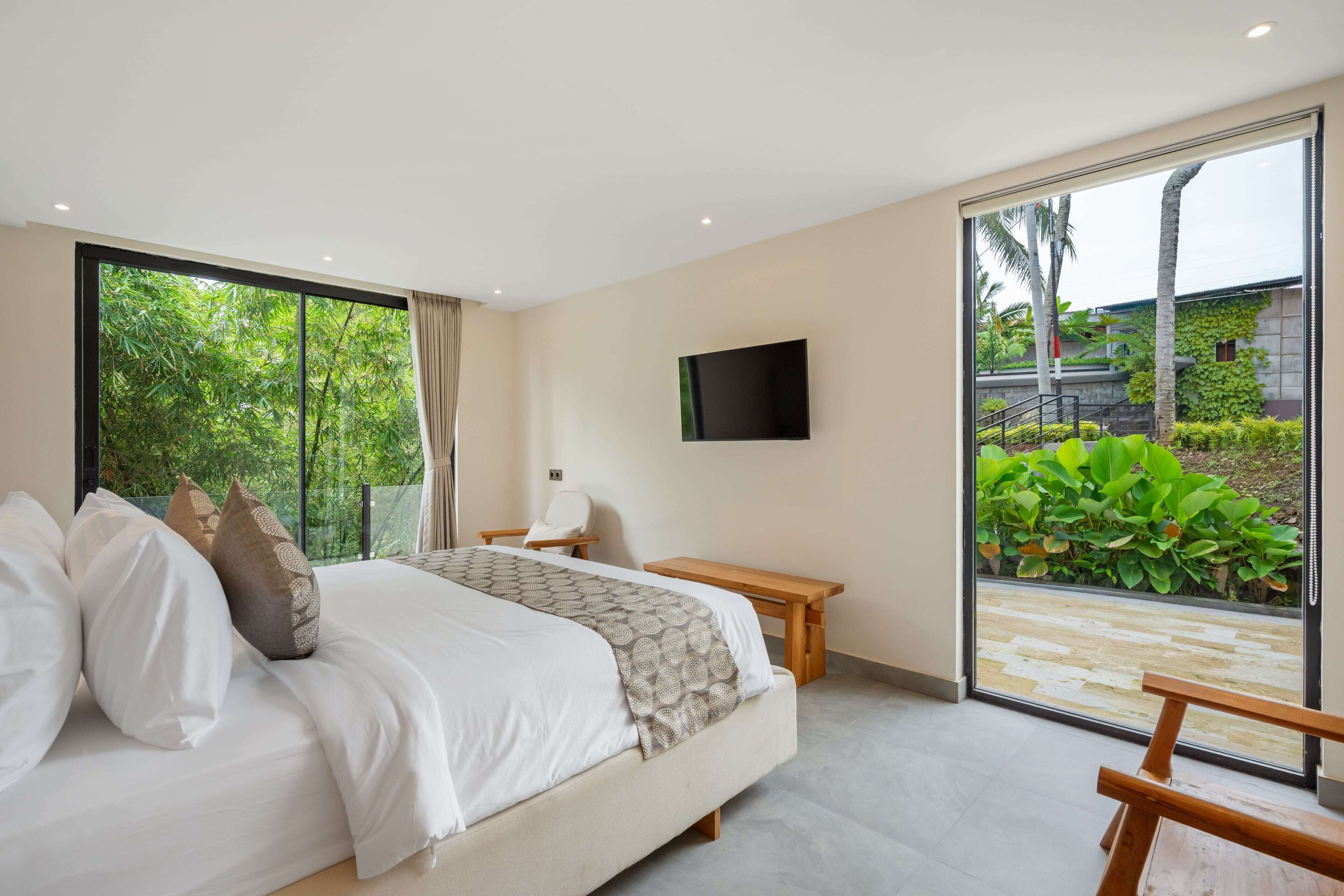 高級別墅, 2 間臥室, 私人泳池 | 房內夾萬、獨特設計、獨特裝修、書桌