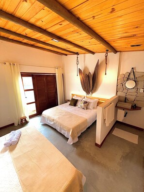 Deluxe Suite, Non Smoking | Desk, laptop workspace, free WiFi - CACTUS CLUB – Centro de Bem-Estar e Spa. (São Miguel do Gostoso)