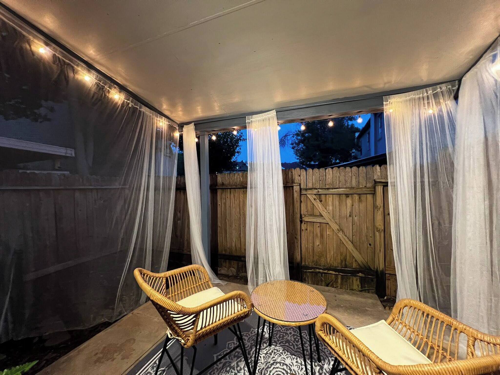 Overnattingsstedets uteområder