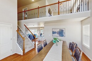 Dining - Family-Friendly home with dog friendly amenities, game room & mountain views (Colorado Springs)