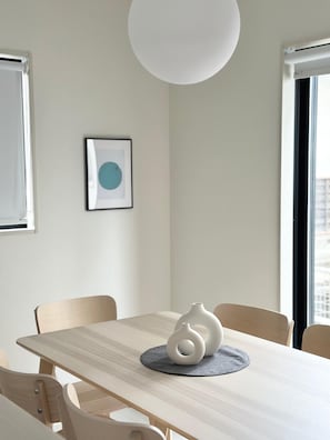 Dining - Near Airport and Aso Volcano Modern 4BR Residence by Restavio (Ozu)
