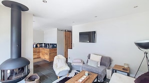 Living area - 1 RR6279 -Apartment rental near the slopes – 3 bedrooms – Rochebrune (Megève)