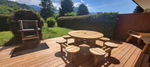 Outdoor dining - 1 Sporting Acacia RDC (Megève)