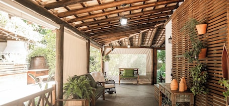 Comfort Cabin | Terrace/patio