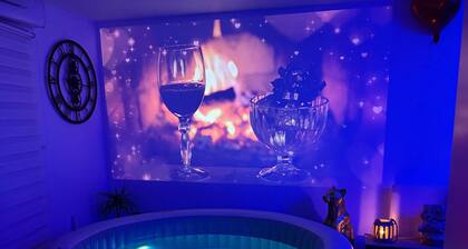 Suite Eden Spa TV XL CinéSport Lit Q-Size P-Gratuit Patio