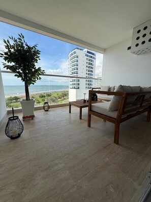 Interior - Sea & Luxury: Apartment with Caribbean Sea View (Cartagena de Indias)