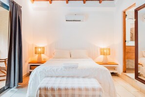 2 dormitorios, escritorio, wifi y ropa de cama