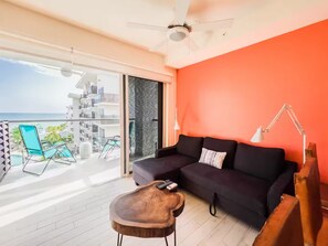 Living area - Ocean Living View -V3-5A- 2 bed, 2 bath (Punta Chame)