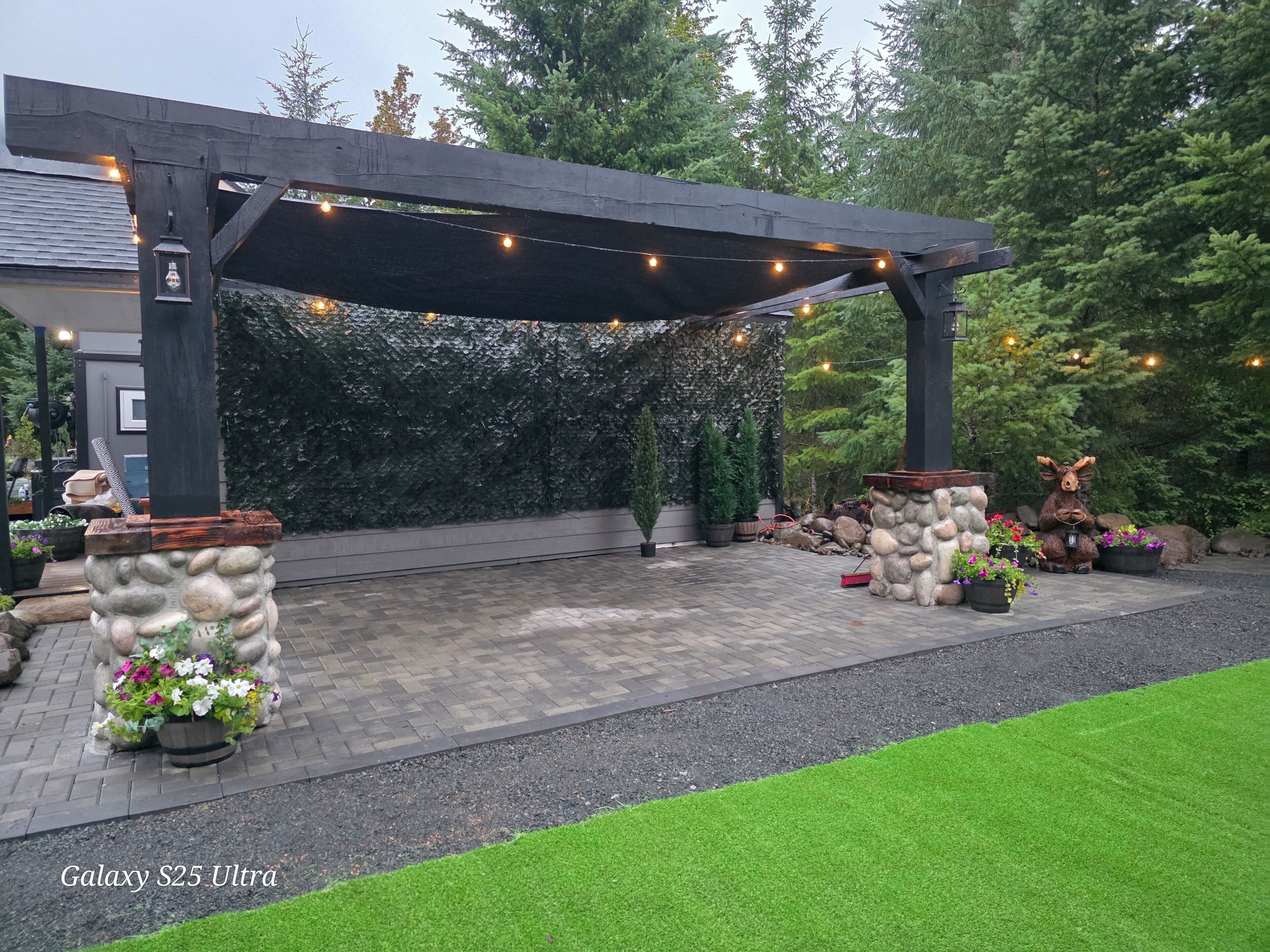 Enceinte de l’hébergement