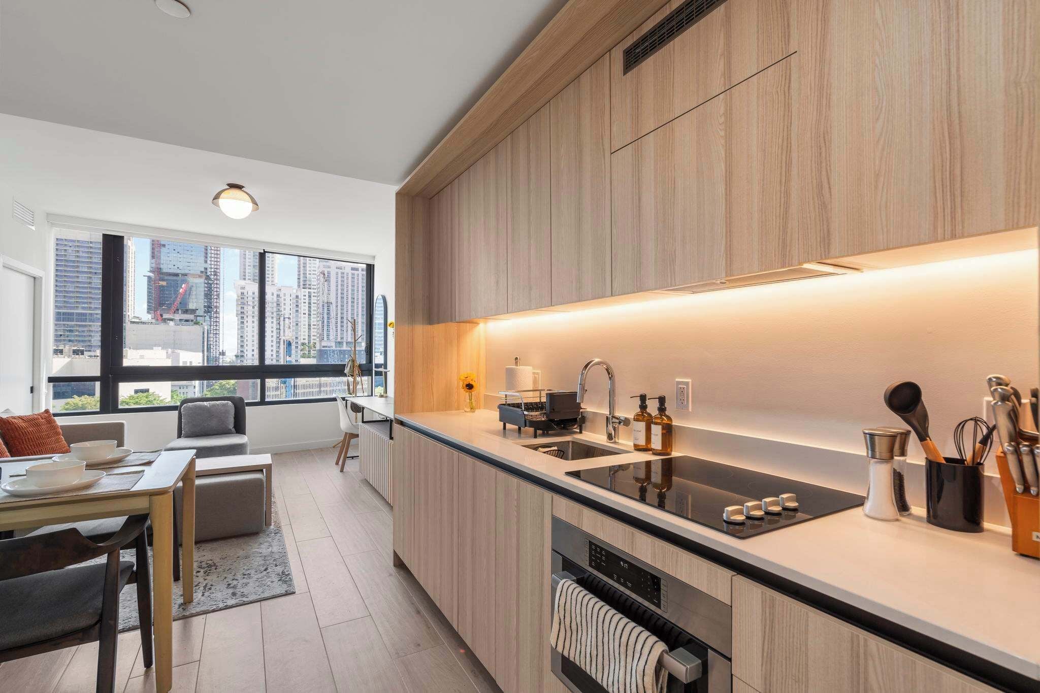 アパートメント シティビュー | 専用キッチン | トースター