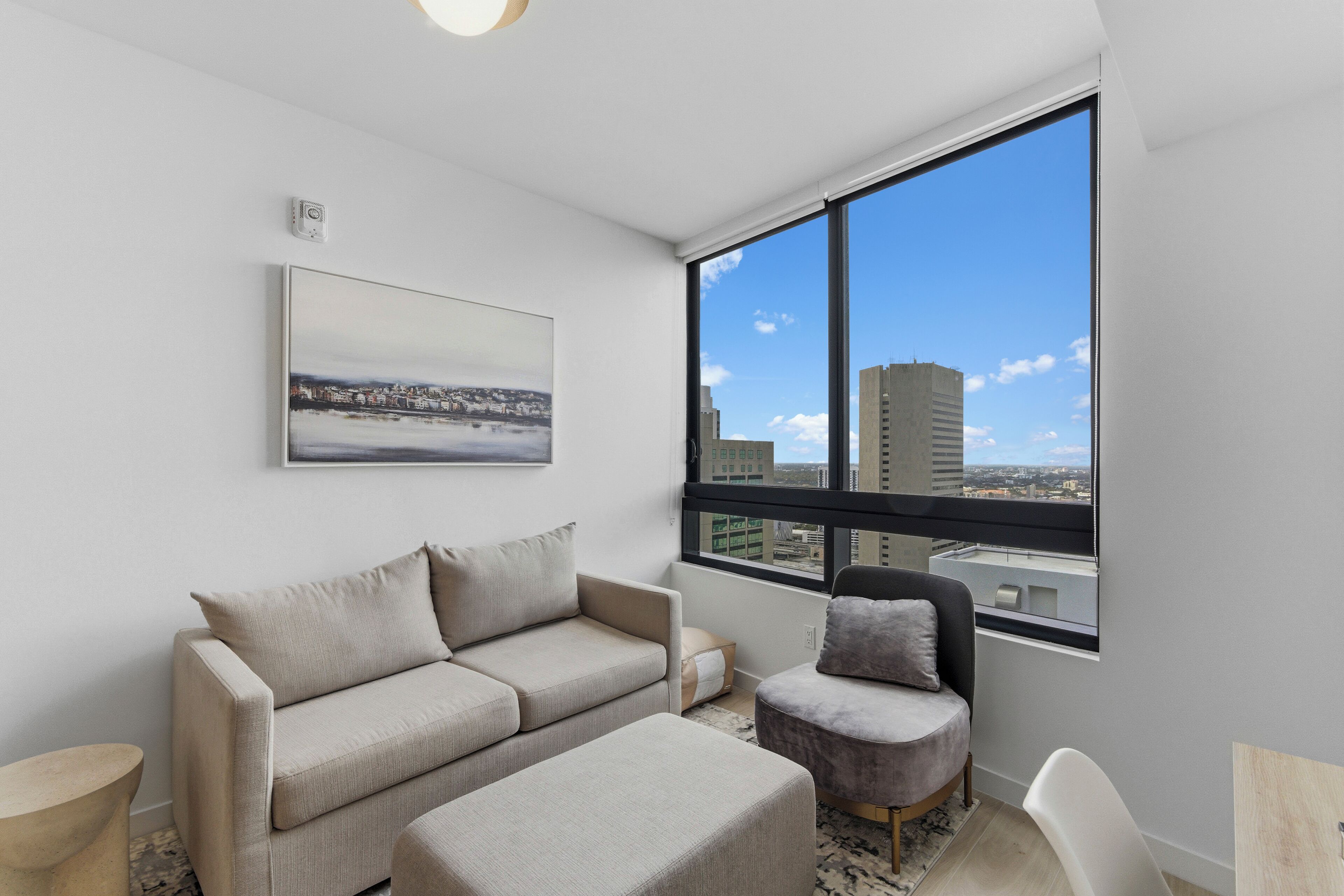 Apartment, 2 Bedrooms, City View | Living area | Flat-screen TV