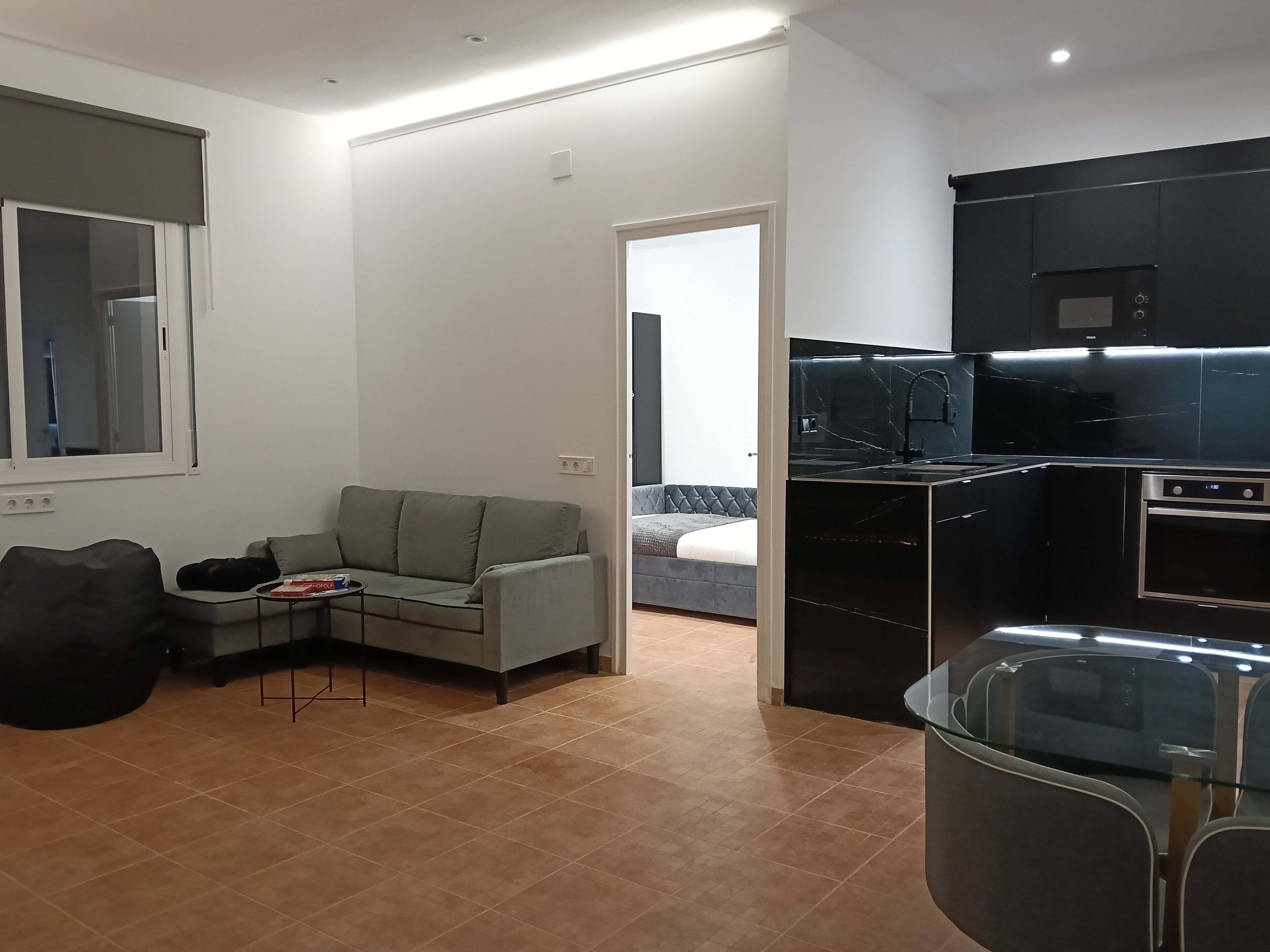 Comfort appartement, uitzicht op tuin | Woonruimte