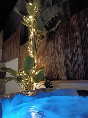 Terraza o patio. Can Masia