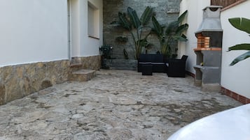 Comfort appartement, uitzicht op tuin | Terras