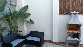 Comfort-Apartment, Gartenblick | Terrasse/Patio